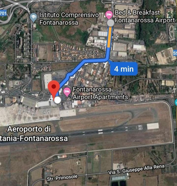 Bed & Breakfast Fontanarossa Airport -Private Parking- Катанія Екстер'єр фото
